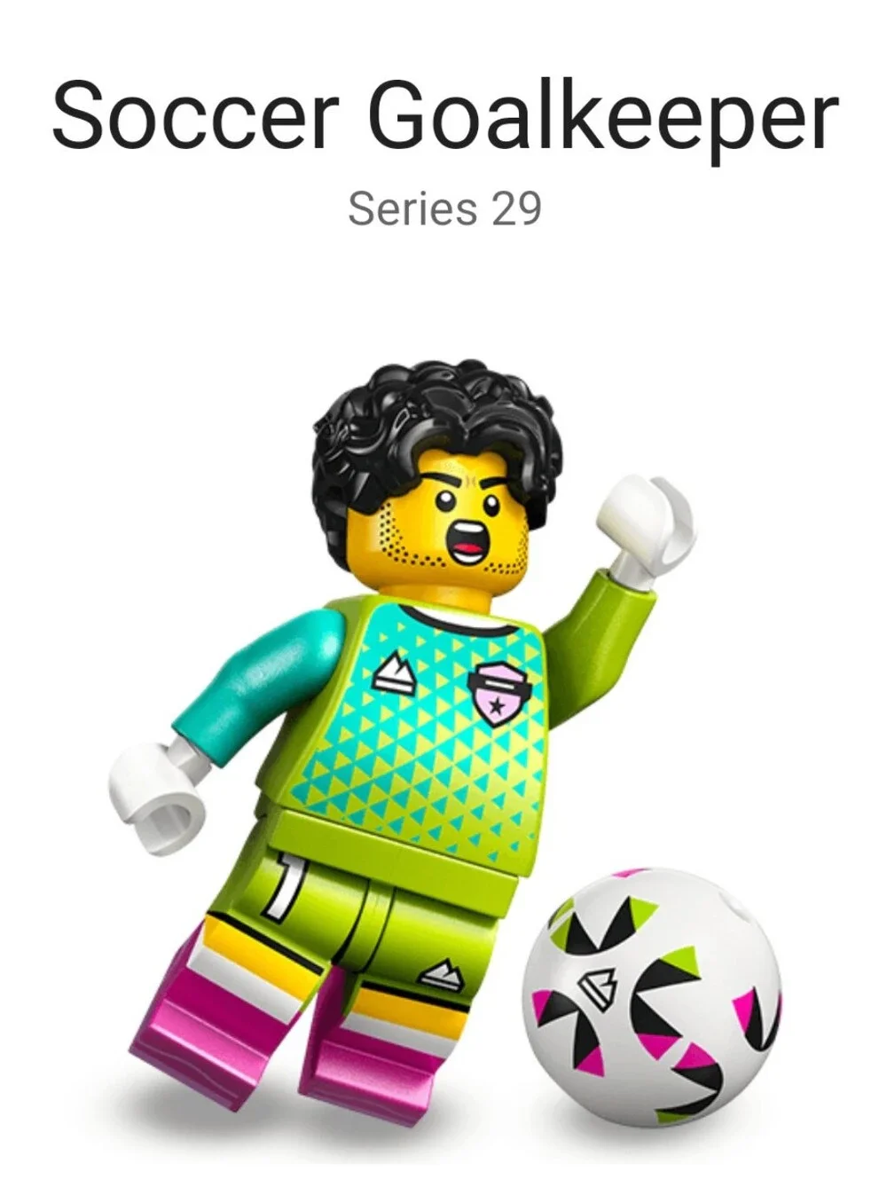 Lego 71052 Soccer Goalkeeper Series 29 Minifigures NWT Building Toy Set